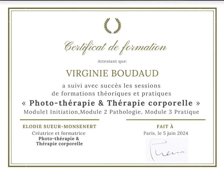 Certificat de formation